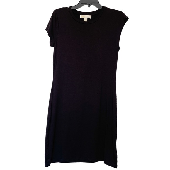 MICHAEL MICHAEL KORS Asymmetrical Shoulder Dress Black - Picture 5 of 6